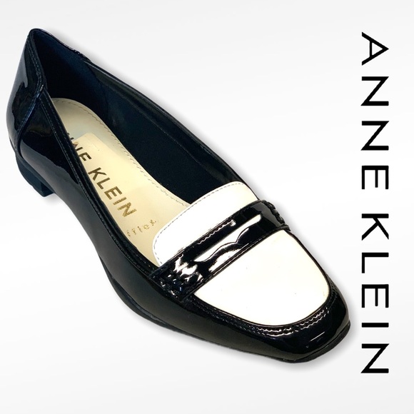 Anne Klein Shoes - Anne Klein classic black and white spectator flats